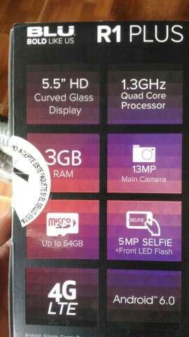 Blu R1 Plus 3gb de Ram Doble Flash Blu R1 Plus 3gb de Ram Doble Flash