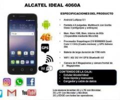 Alcatel Ideal 4060a 4g Lte Att 1gb Ram, 8gb Memoria, 5mpx