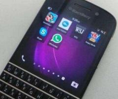 Se vende blackberry Q10 en excelente estado con apps android nada de cambios