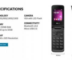 BLU DIVA FLEX LIBERADO DUAL SIM, DE TAPITA NUEVO DE PAQUETE