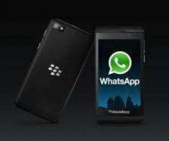 se activa wasthapp a blackberry