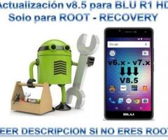 Blu R1 Hd Actualizacion V8.5 Solo Para Root Por Recovery