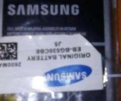 Vendo Bateria de Samsung J5