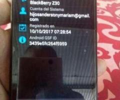 Vendo Blackberry Z30 Sta1005 Lte