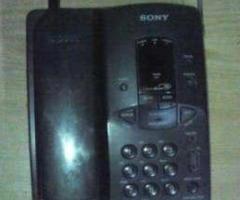Remato Telefono Contestadora Sony Spp Aq600 Inalambrico