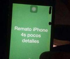 Vendo iPhone 4S detalle pantala