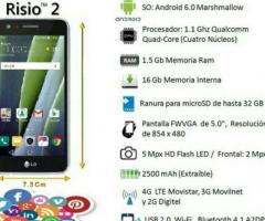 Lg Risio 2 4g Android 6.0 Quadcore 16gb