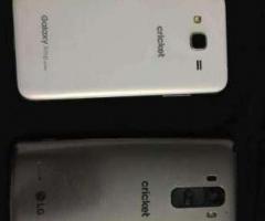 Telefonos Lgh634 Y Samsung Prime 320a