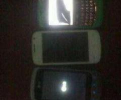 vendo o cambio Blu DASH jR Y LG tactil Y Blackberry bold 2