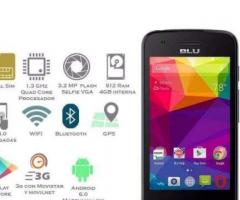 Blu Dash L2 3g 1.3ghz Qcore 4gb, 3.2mp Android 6.0 Liberado