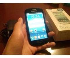 Samsung Galaxy s3 mini COMO NUEVO Android 7.1