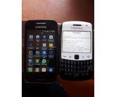 Samsung Ace Y Blackberry Combo 2×1