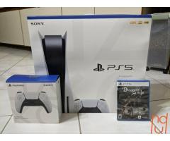 New Sony PlayStation 5 PS5 Console Disc Version Bundle Controller + Demon Souls
